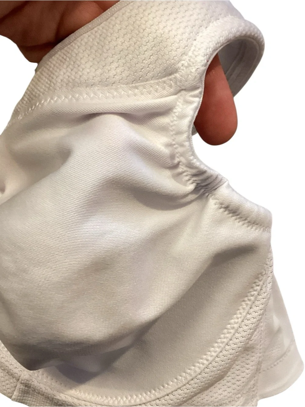 38C Glamorise White Full-Figure MagicLift‎ Seamless Wirefree Sports Bra 1006